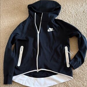 Nike Women's Black and White Utility Jacket
